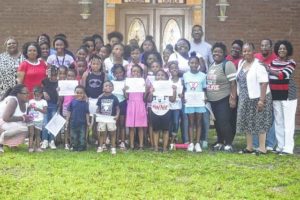 Anson County Vacation Bible School class vistsi Riverside Zoo in Columbia, S.C.