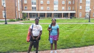 Teens go to tennis camp