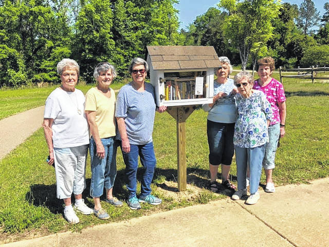 The Anson County Partnership for Children has teamed up with the Hampton B. Allen Library to install Free Little Libraries across Anson County.
                                 Courtesy Photo