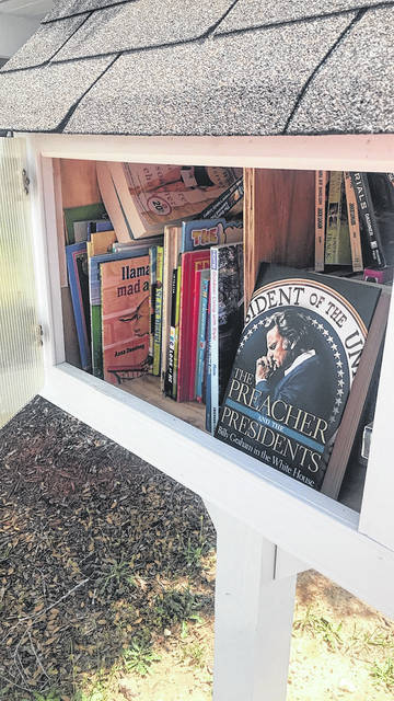 The idea behind these libraries is to take a book and leave a book.
                                 Courtesy Photo