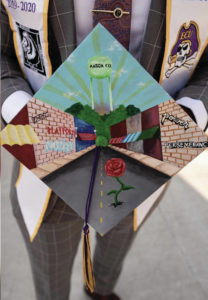Anson-native wins ECU graduation cap competition