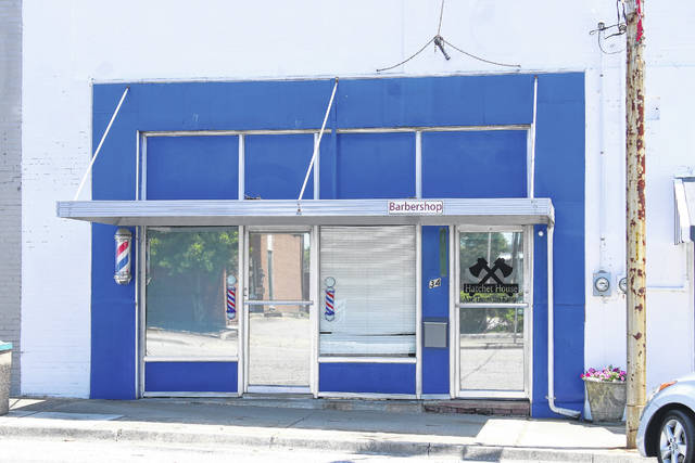 Gavin Stone | Daily Journal
The former barber shop two stops down from Ace Hardware on Raleigh Street will be the location of Stephanie Al-Zubaidys new coffee shop, Axe to Grind.
