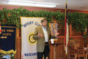 Rotary resumes in-person meetings