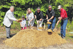 Chalk’s Landing breaks ground on community pavilion