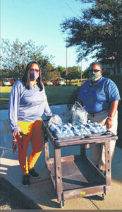 Water bottles donated to Morven Elementary