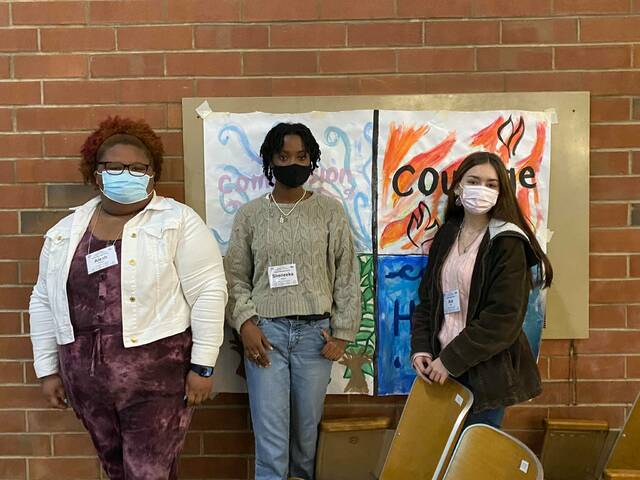 Students from Anson County Early Colleges SGA had the opportunity to attend the NC Association of Student Councils Western District Conference at Forest Hills on November 6. They learned new leadership skills and ideas to foster leadership at ACEC.
                                 Contributed photo