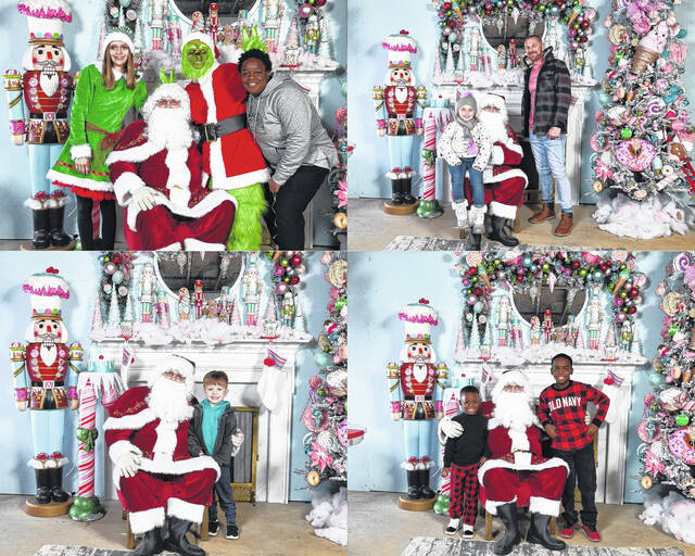 Angel Bennett took photos of kids and families with Santa.
Contributed photo