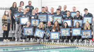 Wingate Swimming honors senior athletes