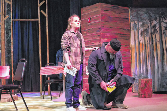 Kimberly Smith and David Strong star in The Spitfire Grill.
                                 Contributed photo