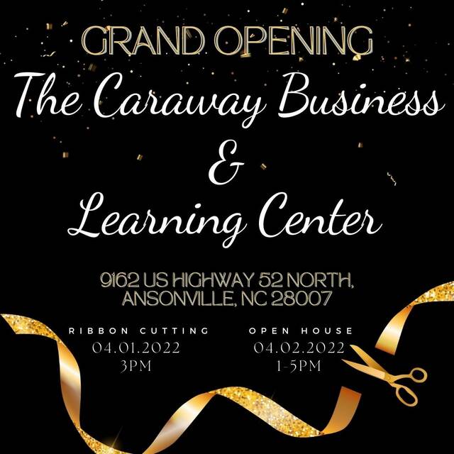 Flyer for grand opening
Contributed photo
