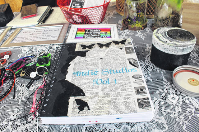 Indie Studios sells art products at the event.
Hannah Barron | Anson Record