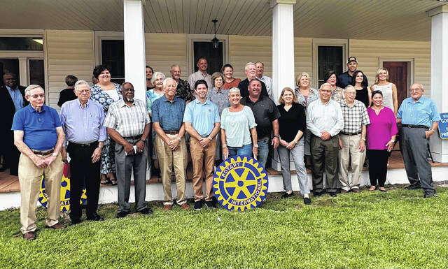 A group picture of current Rotarians for the Wadesboro Rotary Club.
Photos courtesy of Caroline Goins