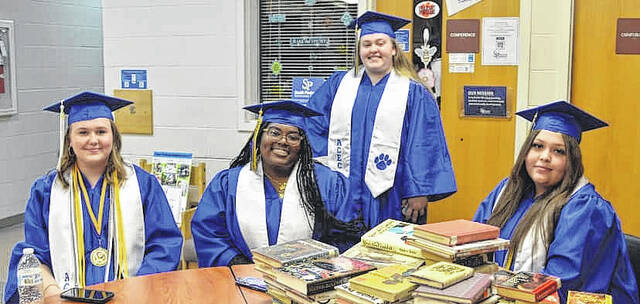 Students at Anson County Early College celebrated their graduation last week.
                                 Photo courtesy of Anson County Schools