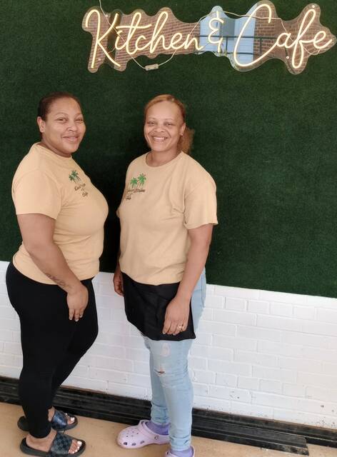Tequita Marsh stands by her sister Twinkles Taylor side. Taylor says the program has taught her, You dont want to shove someone away because they may have something you might need. .. regardless of where they come to us from.
