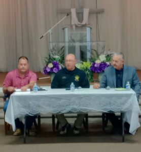 Commissioners, Sheriff answer questions in community forum