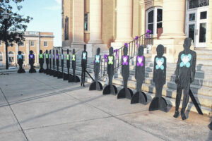Anson County brings awareness to domestic violence with wear purple day and annual vigil