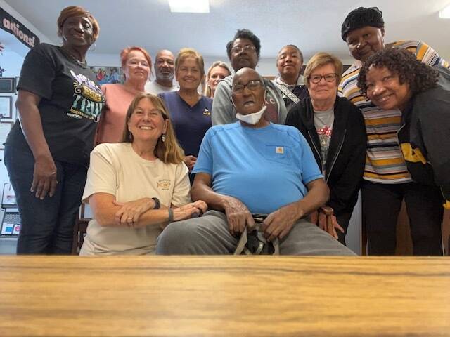 Mr. Delma Ingram volunteer for over 20 years at the Burnsville Recreation & Learning Center.
                                 Submitted photo