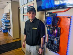 IT student making good on promise to get college degree