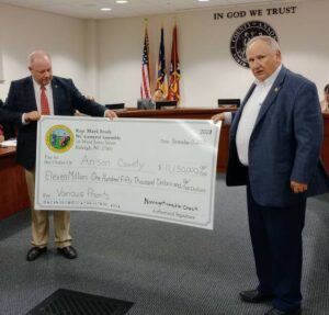 Representative Mark Brody announces new funds allocated to Anson County