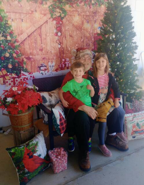 Santa knows that Ramsey and Kenzie Bowers have been extra good this year!