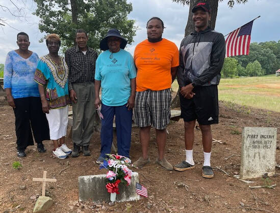 Concern citizens from the Burnsville community and Poplar Spring Baptist Church gathered to pay special tribute on May 29th at 10:00 a.m., to honor the life and military services of Enlisted Golen Maryan Ingram.
Submitted to the Record