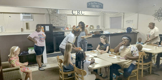 Close of camp was celebrated with a pizza party
Lauren Monica | Anson Record