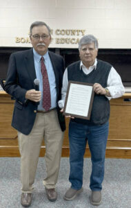 Mike Turner retires from the Anson County School Board