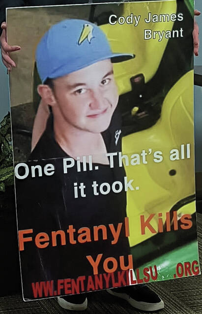 Holly Alsobrooks lost her son Cody to a one-time use of a fentanyl pill in August 2020
Lauren Monica | Anson Record