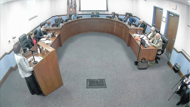 Jackson at the Board of Commissioners.
                                 Screenshot