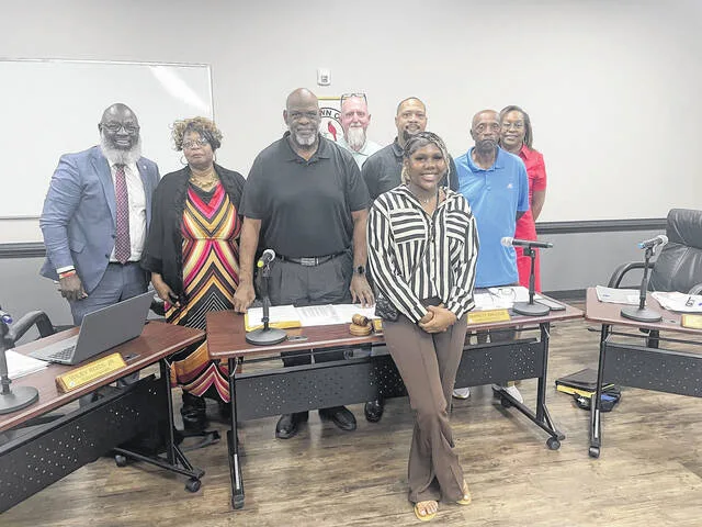 2026 Wadesboro Town Council host 4-H’ers and Wadesboro Work Program participants