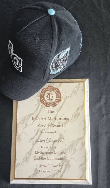 Livingstone College honors Leon Gatewood for Meritorious Service